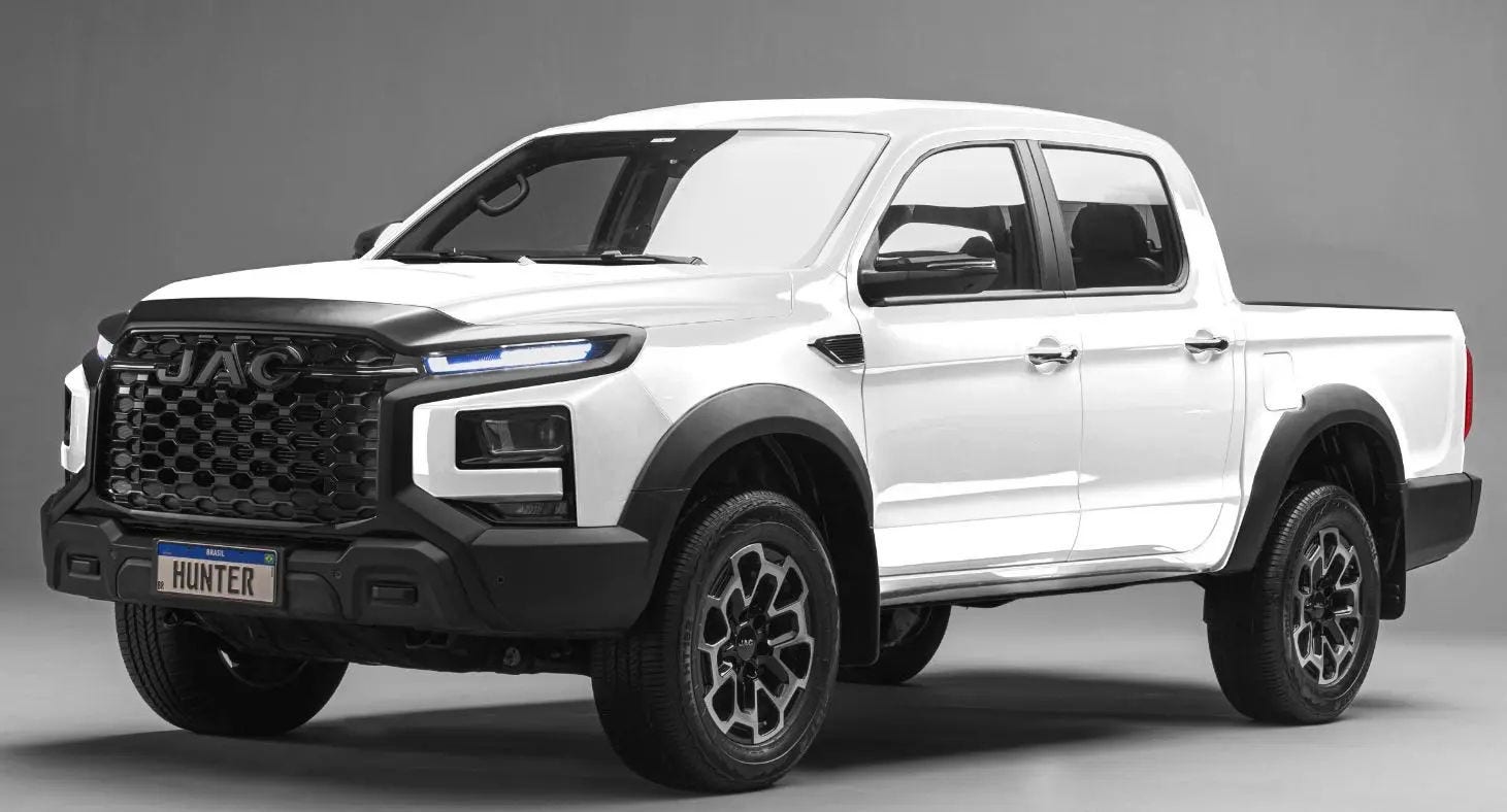 JAC Hunter ganhou nova versão no Brasil