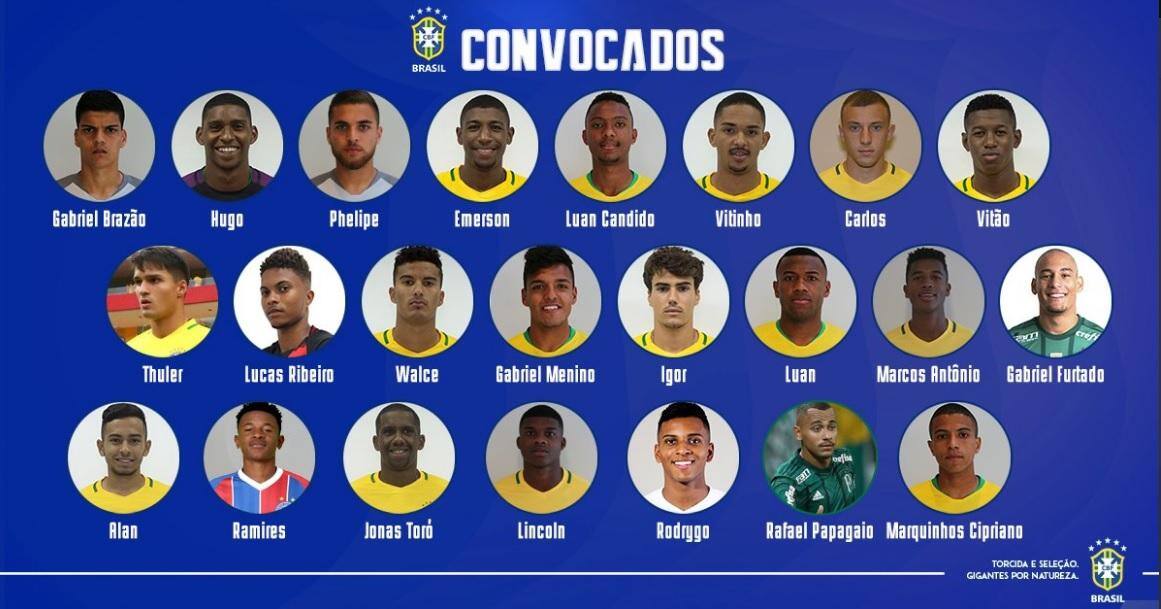 Seleção brasileira foi convocada nesta quinta-feira (13) pelo técnico Carlos Amadeu