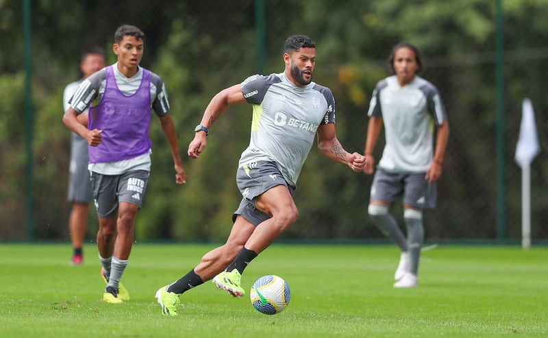 Apesar do grande número de desfalques, o Alético aposta no retorno do atacante Hulk
