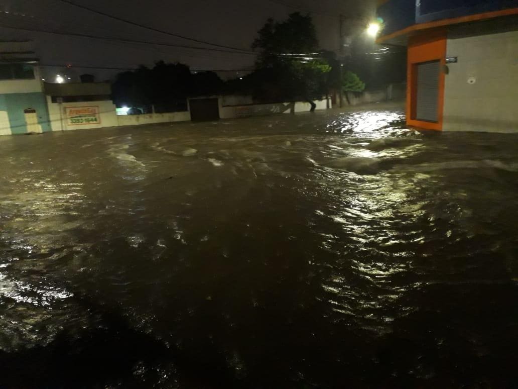 Chuva em Contagem