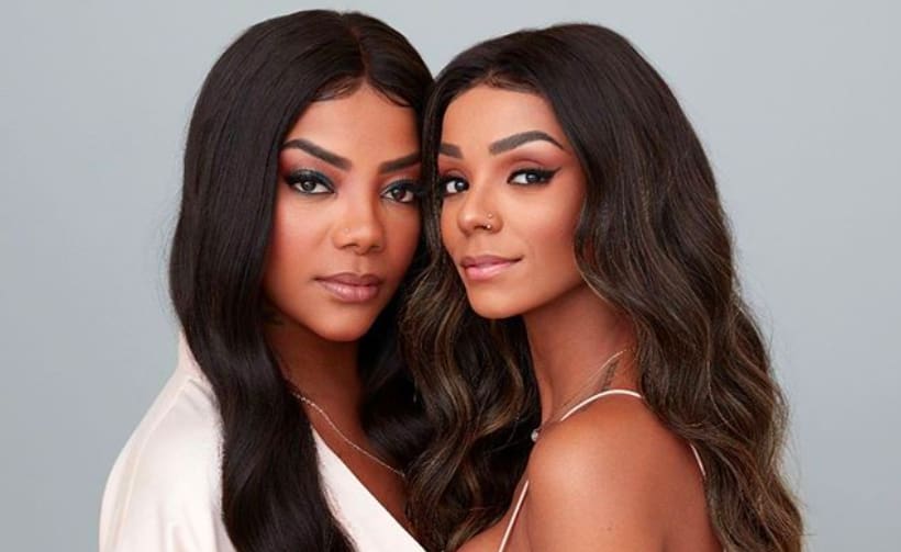 Cantora Ludmilla e a esposa Brunna Gonçalves