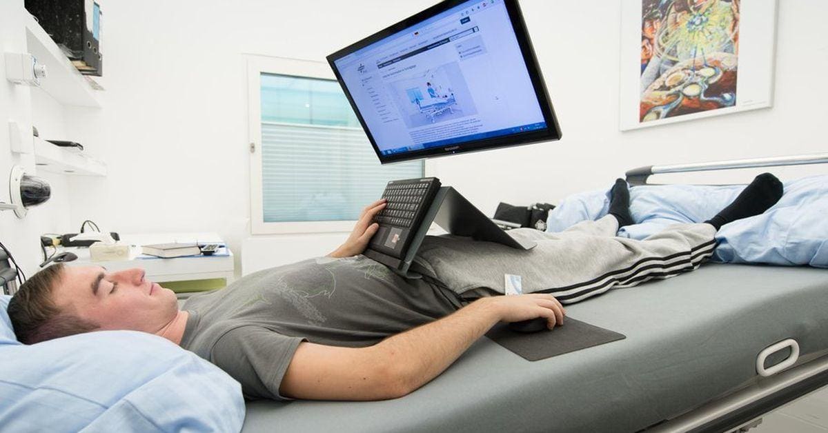 Voluntários da NASA e Agência Espacial Alemã terão que dormir em uma cama inclinada de seis graus