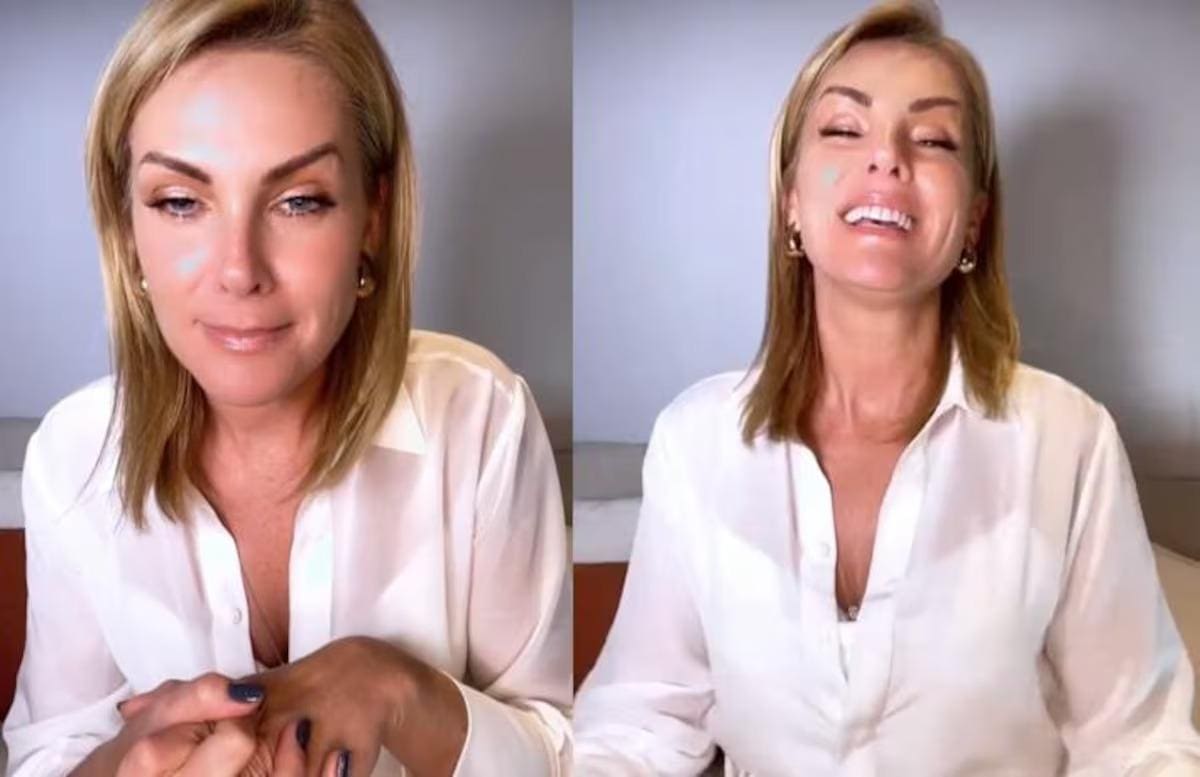 A apresentadora Ana Hickmann surpreendeu e animou seus seguidores