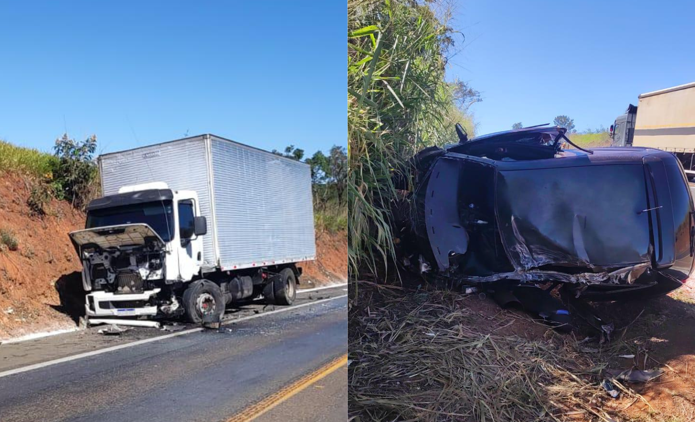 Acidente aconteceu na BR-365