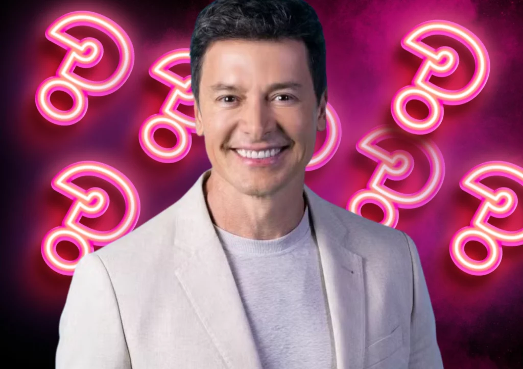Rodrigo Faro nos bastidores da Globo  - Divulgação/TV Globo 