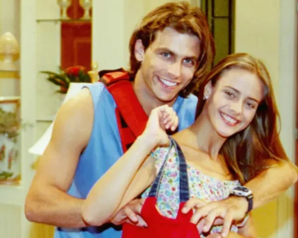 Henri Castelli e Juliana Silveira em Malhação