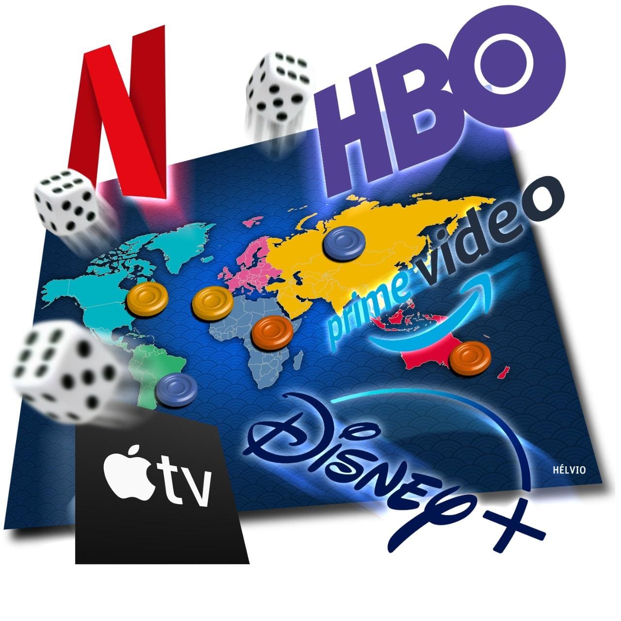 Netflix, HBO, Disney, Apple e Amazon acirram a guerra no streaming