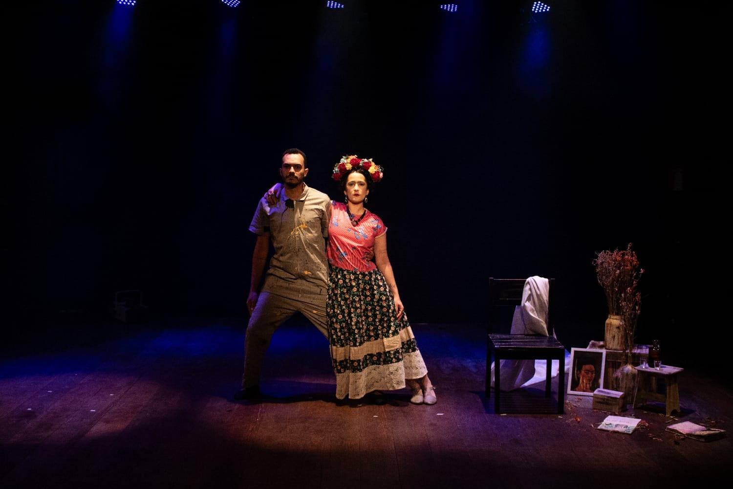 Frida em Fragmentos e Passos” fica em cartaz entre os dias 8 e 22 de janeiro, no Teatro Sesiminas