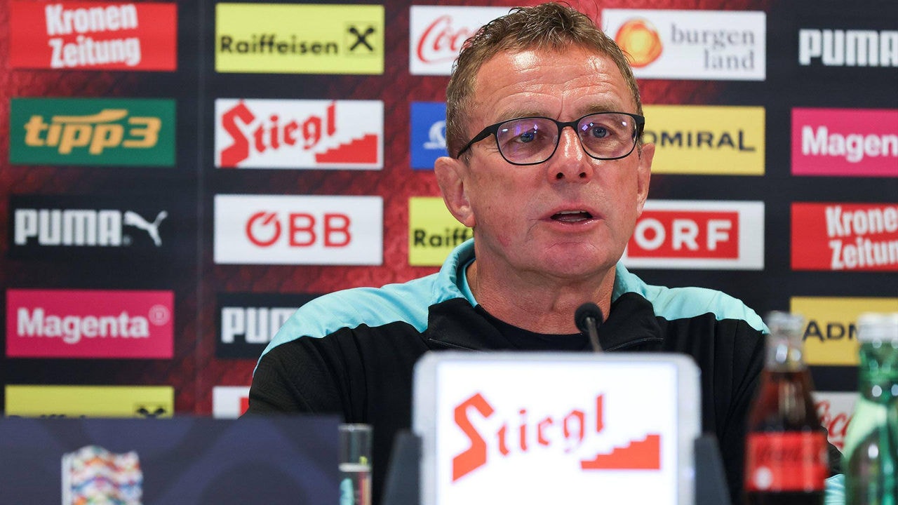 Ralf Rangnick, técnico da seleção austríaca