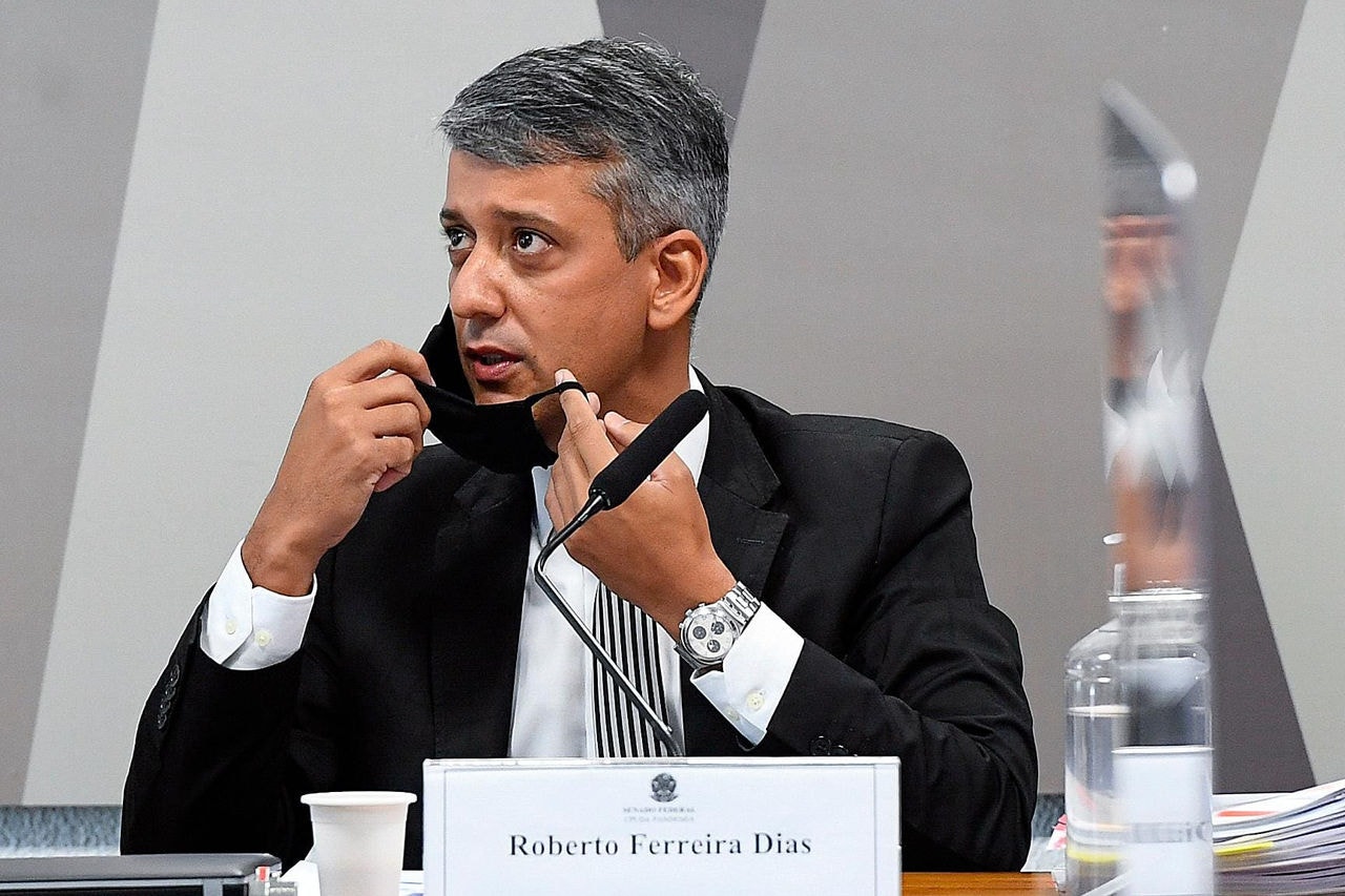 Ex-diretor do Departamento de Logística do Ministério da Saúde, Roberto Ferreira Dias.