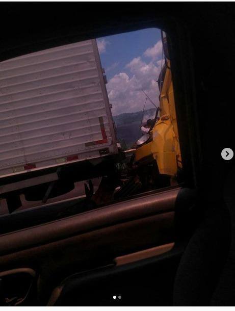 Seis veículos se envolvem em engavetamento na BR-381, no Sul de Minas