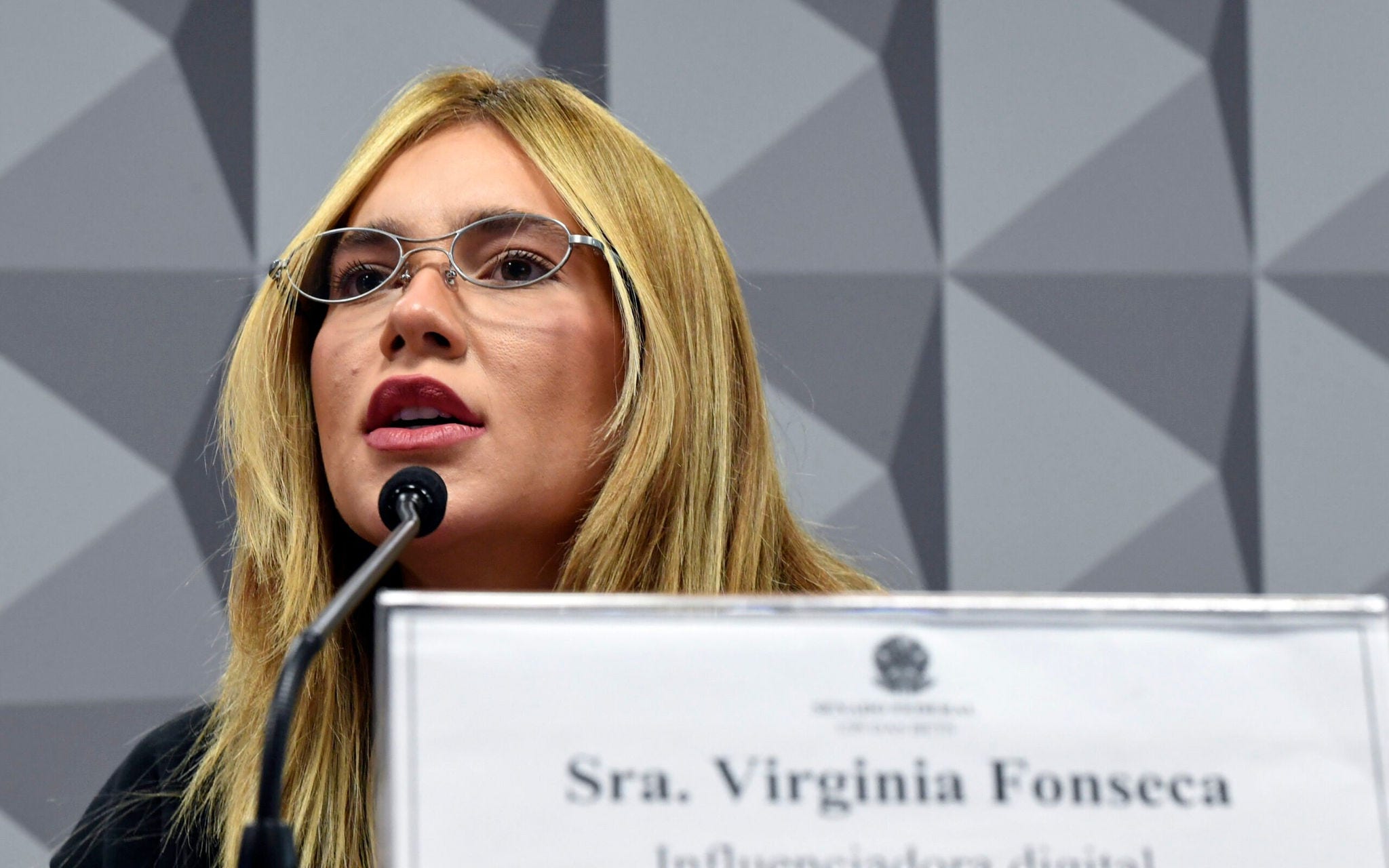 Influenciadora está sendo ouvida no Senado Federal
