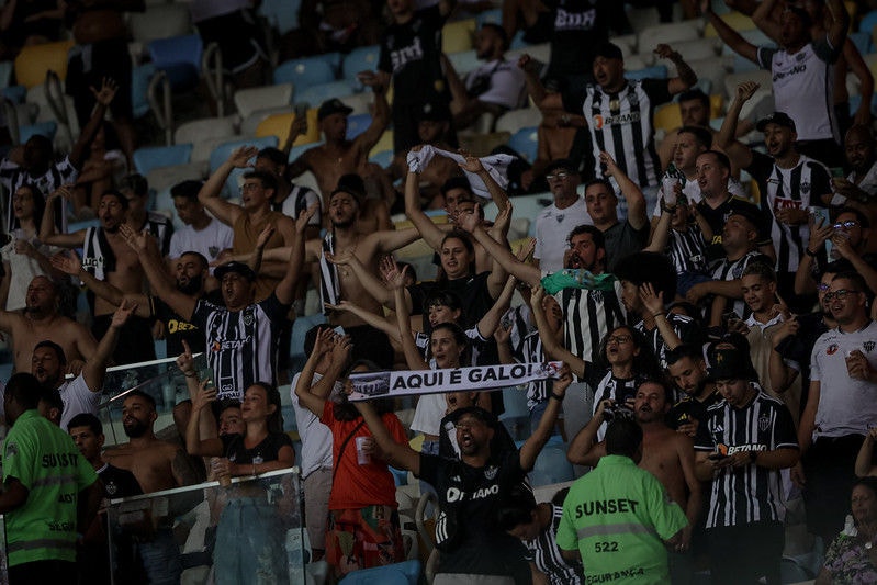 Torcedores do Galo prometem lotar o setor de visitante no Maracanã