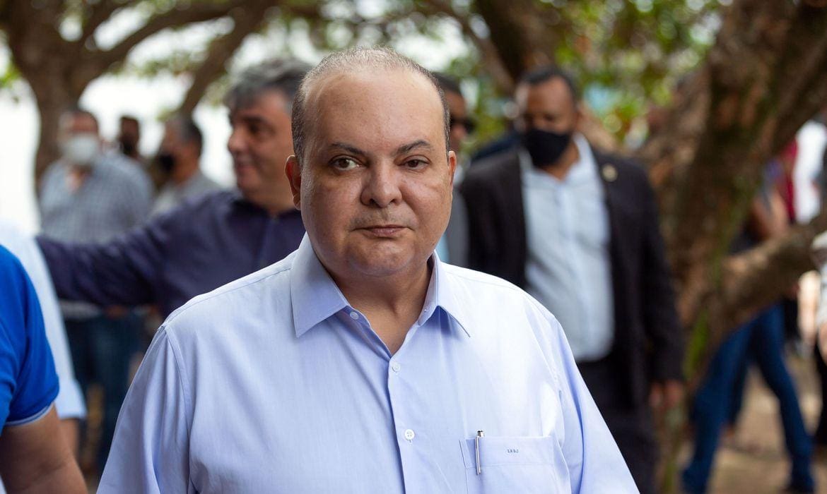 Na imagem, o governador afastado do Distrito Federal, Ibaneis Rocha (MDB)