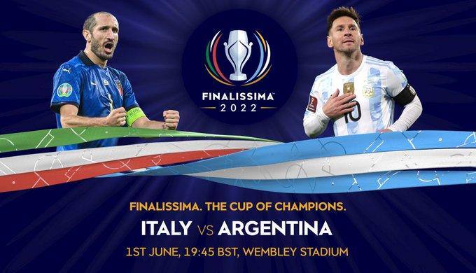 Taça será disputada no lendário estádio de Wembley, na Inglaterra