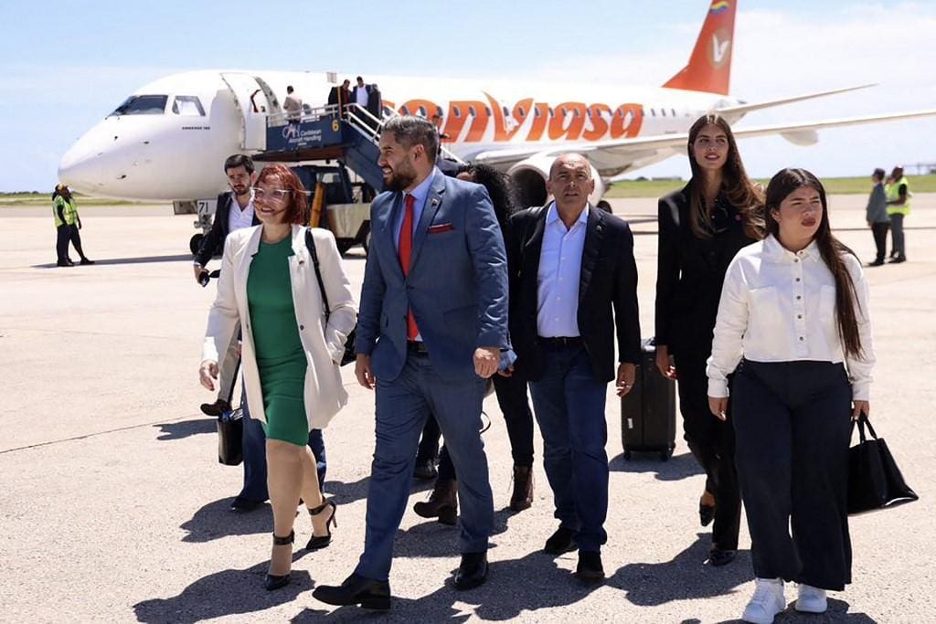 Nicolas Maduro Guerra chega a Barbados