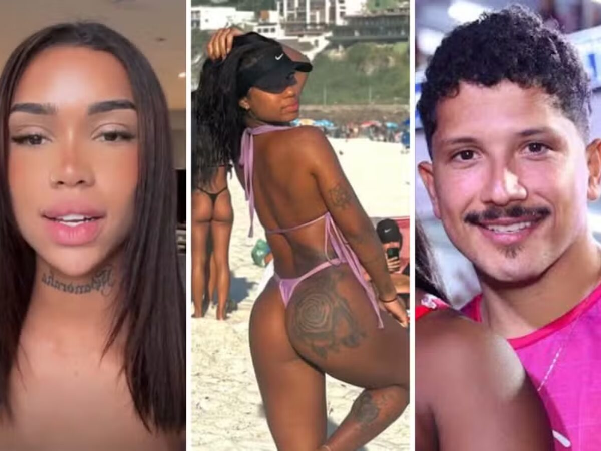 Mulher se pronuncia após ter foto de biquíni repostada por Yuri Lima, namorado de IZA