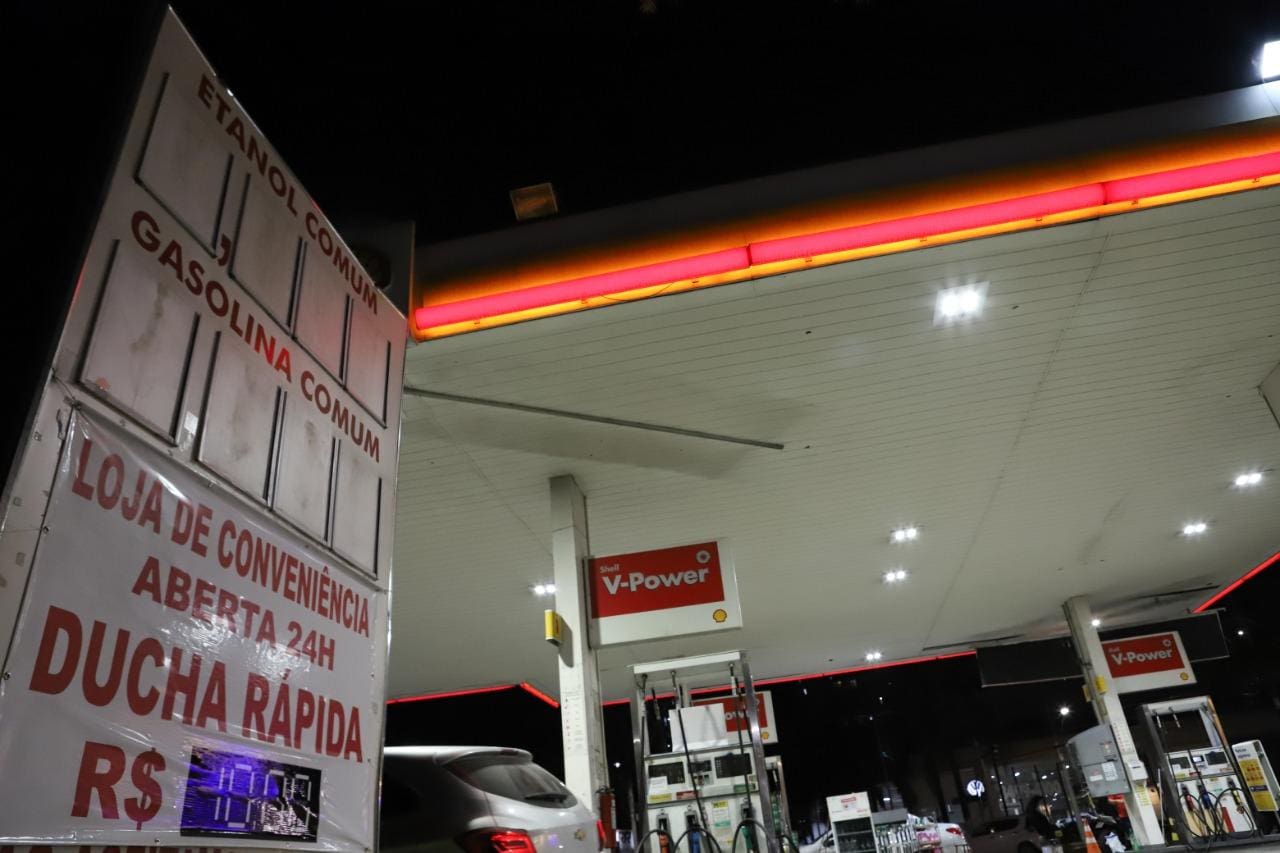 Posto na Antonio Carlos está sem combustível