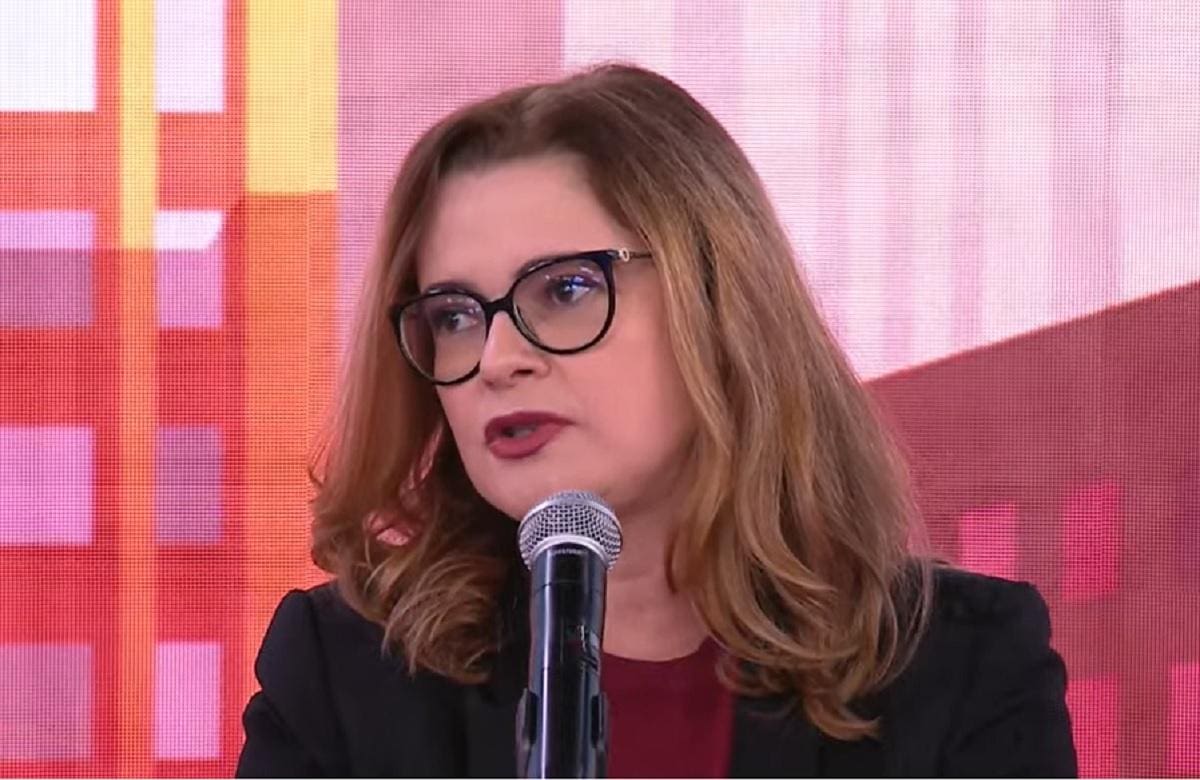Sofia Manzano, candidata do PCB, participou do programa "Pânico" da Jovem Pan