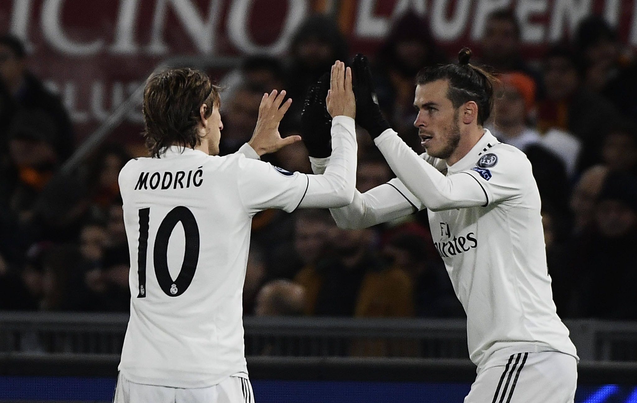 Gareth Bale fez um dos gols da vitória merengue