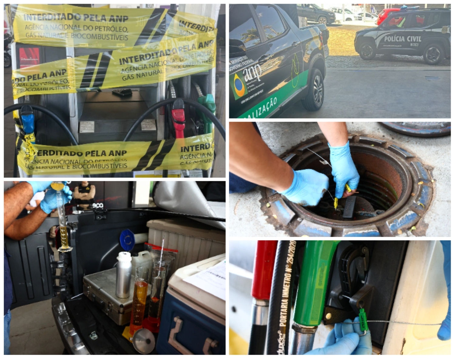 Posto de gasolina voltou a funcionar após a interdição e proprietário foi preso
