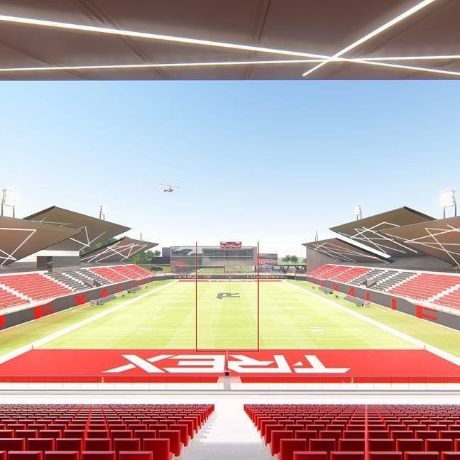 A T-Rex Arena terá capacidade para 6 mil torcedores e seguirá os padrões das Universidades norte-americanas