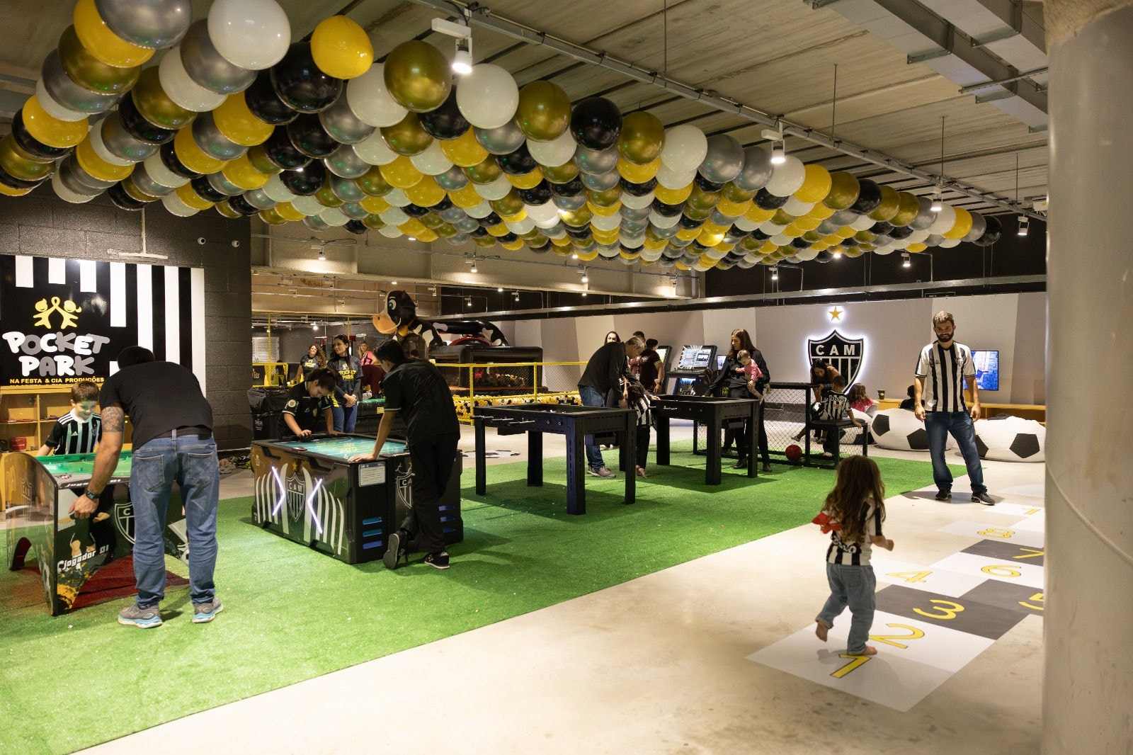 Espaço foi inaugurado em um evento para os funcionários do Atlético