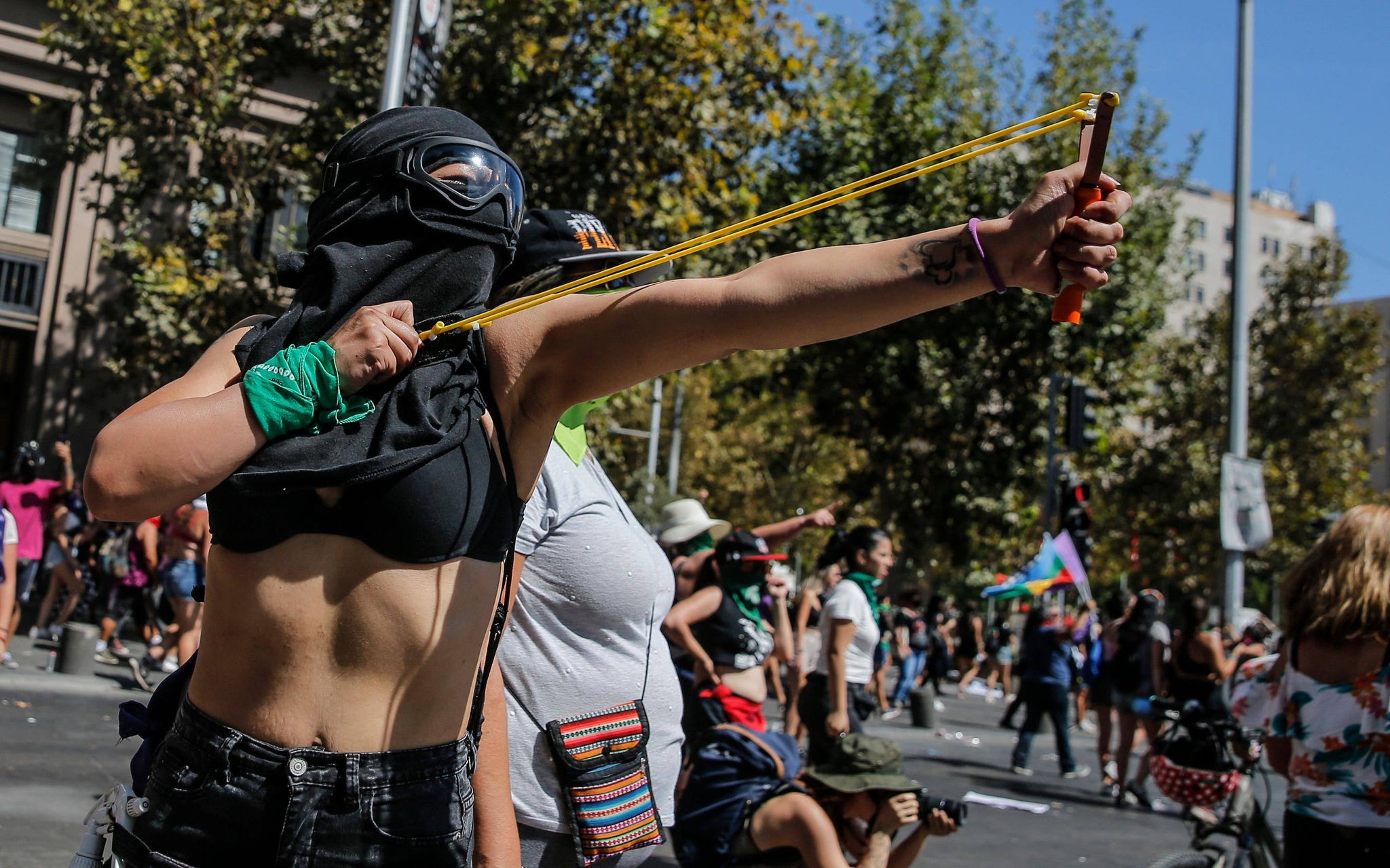 Protesto no Chile