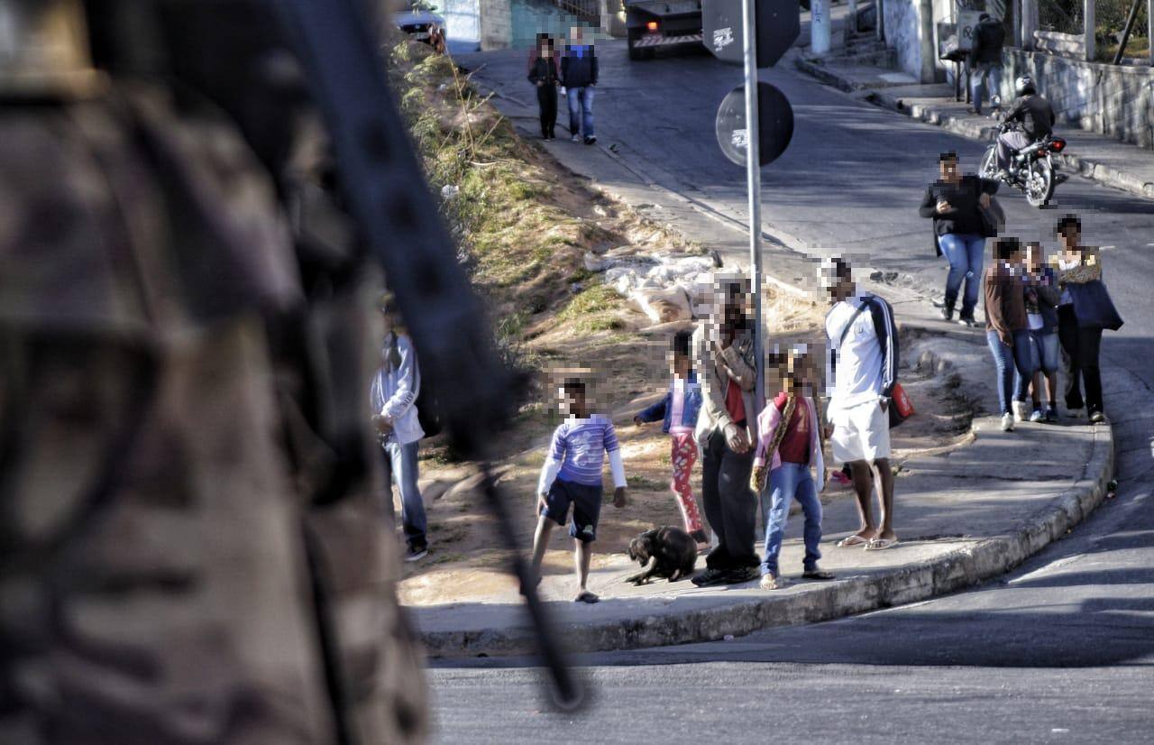 O traficante foi preso durante uma operação da Polícia Militar no Aglomerado da Serra