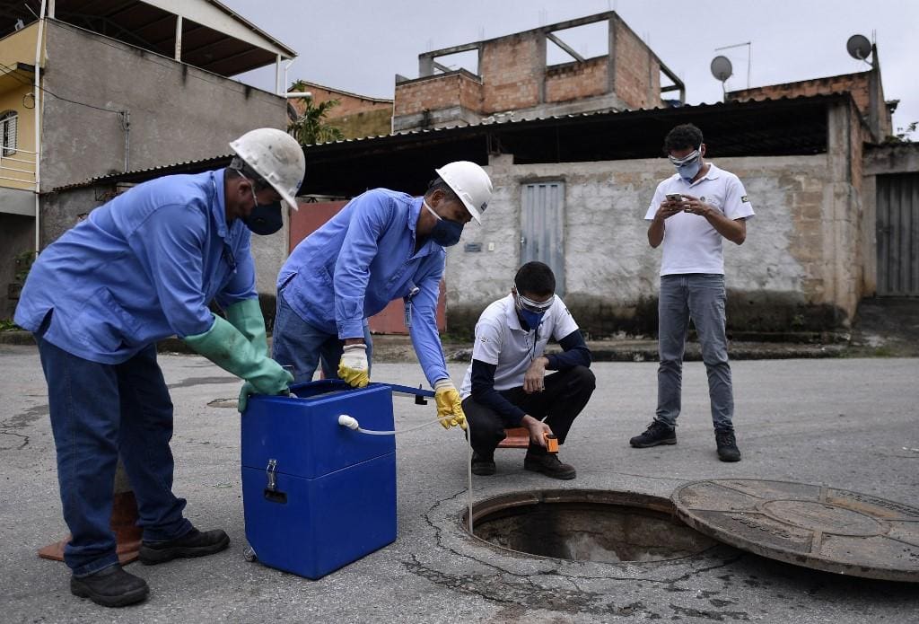 esgoto coronavírus BH