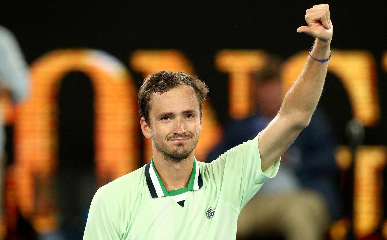 Daniil Medvedev no Aberto da Austrália