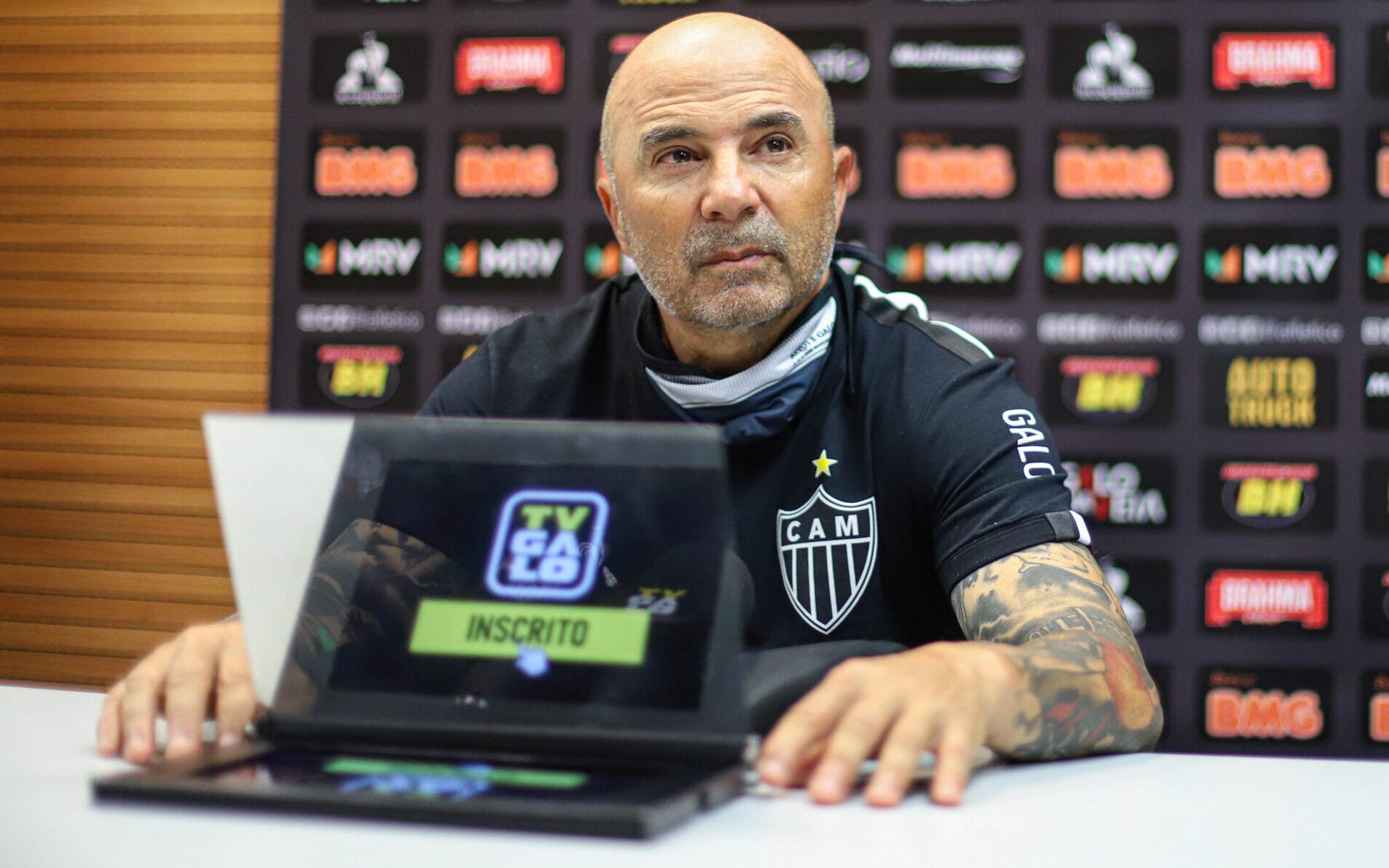 Jorge Sampaoli dirigiu o Atlético-MG em 2020 e 2021 (Foto: Pedro Souza/Atlético-MG)