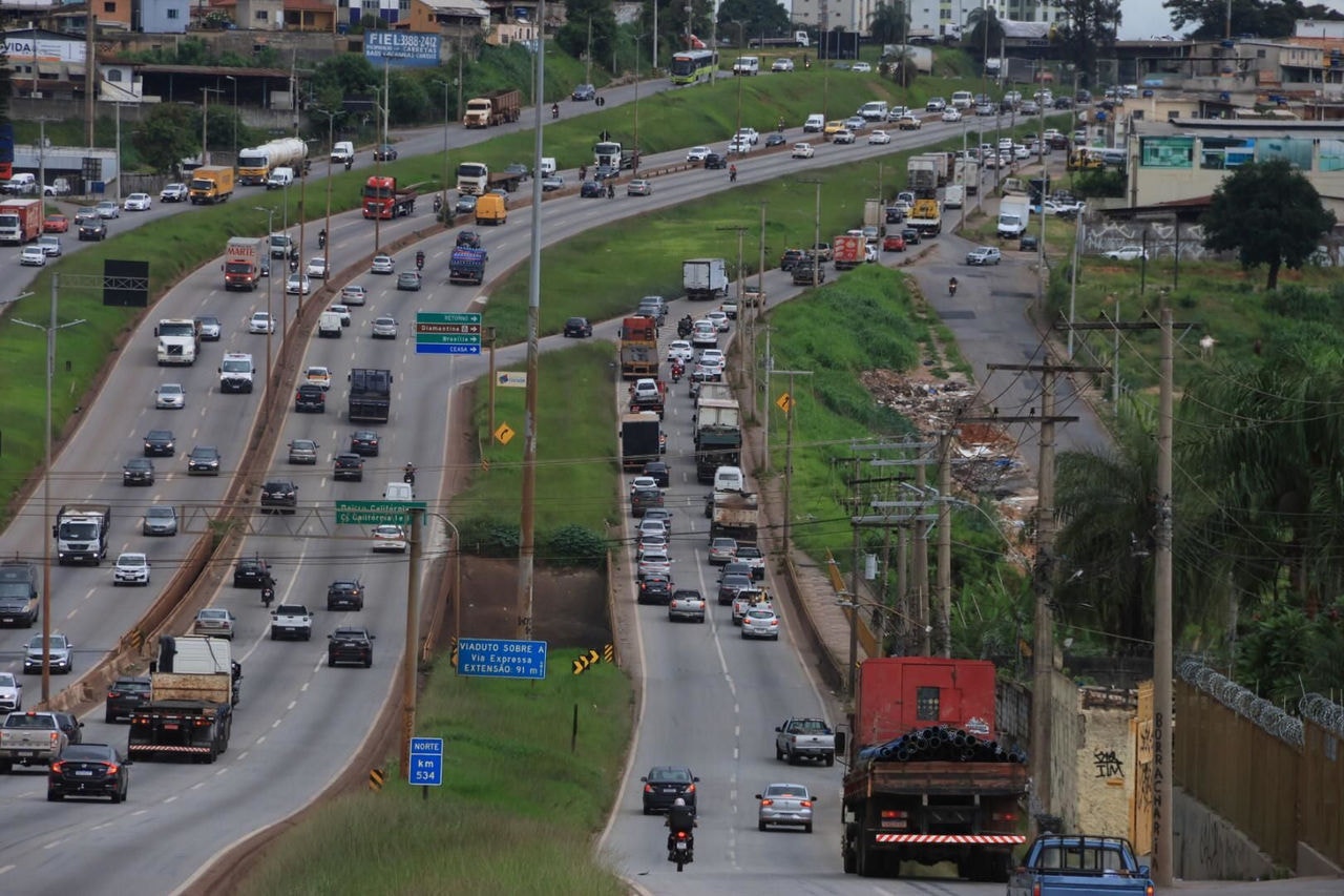 Acidente aconteceu no Anel Rodoviário de BH