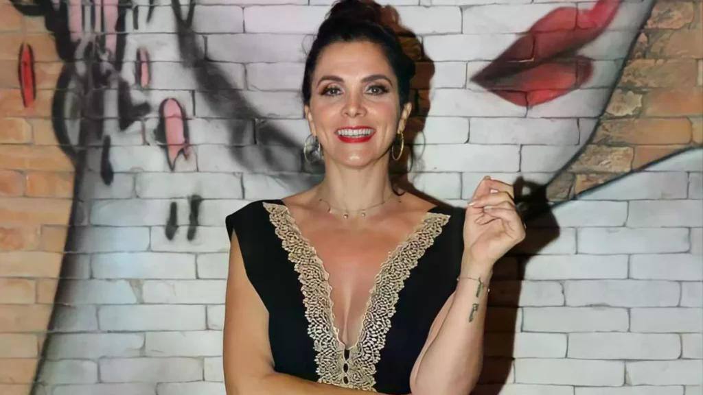 A modelo Luiza Ambiel