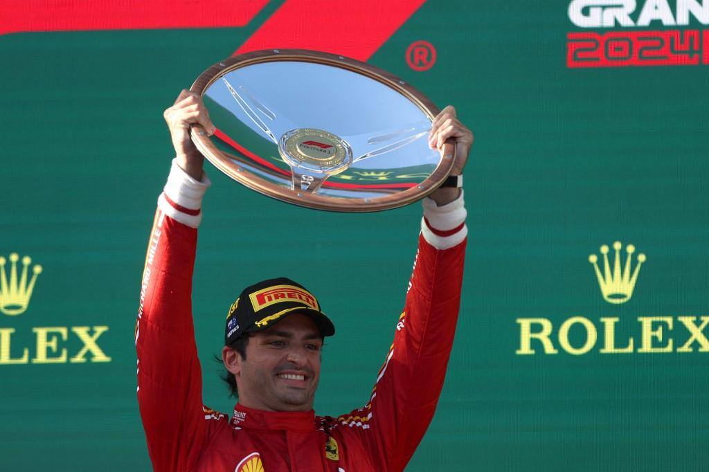 Carlos Sainz vence GP da Austrália de Fórmula 1
