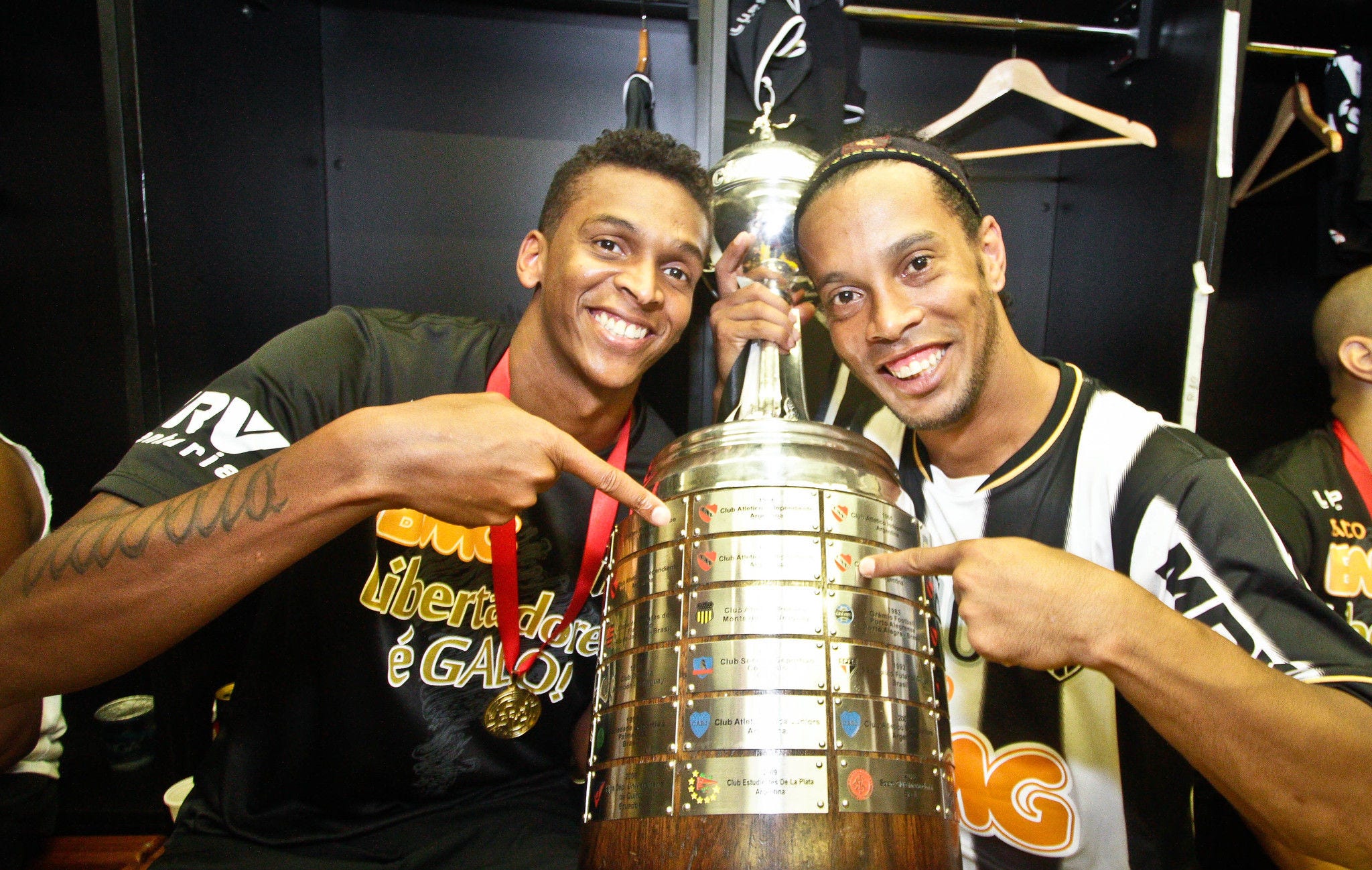 Jô conquistou a Libertadores pelo Galo em 2013