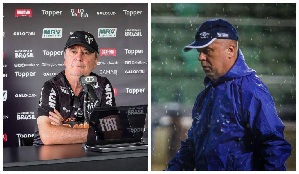 Mano 2º, Levir o sétimo; Saiba os salários dos técnicos de Galo e Cruzeiro