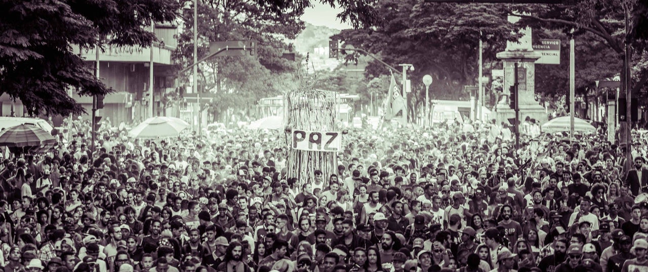 Este é o 16º ano do movimento que defende a legalização da maconha em BH