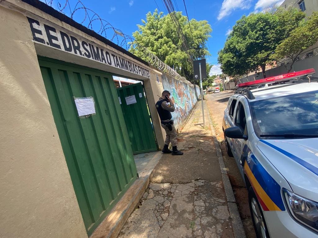 AMEAÇA ESCOLAS POLÍCIA
