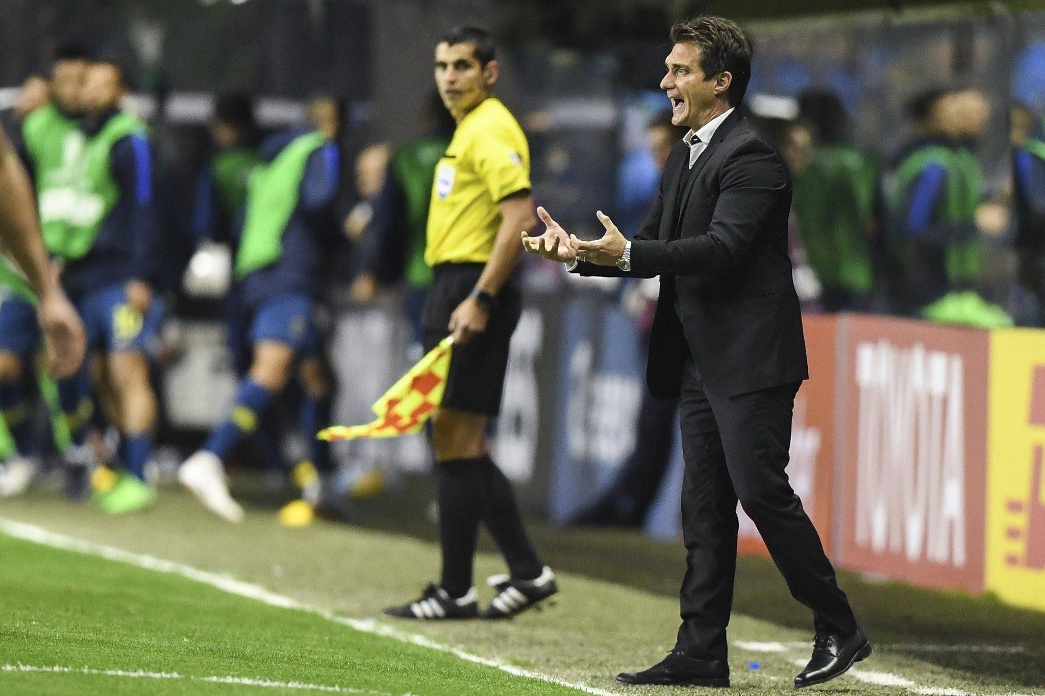 Schelotto tem história como técnico e jogador do Boca