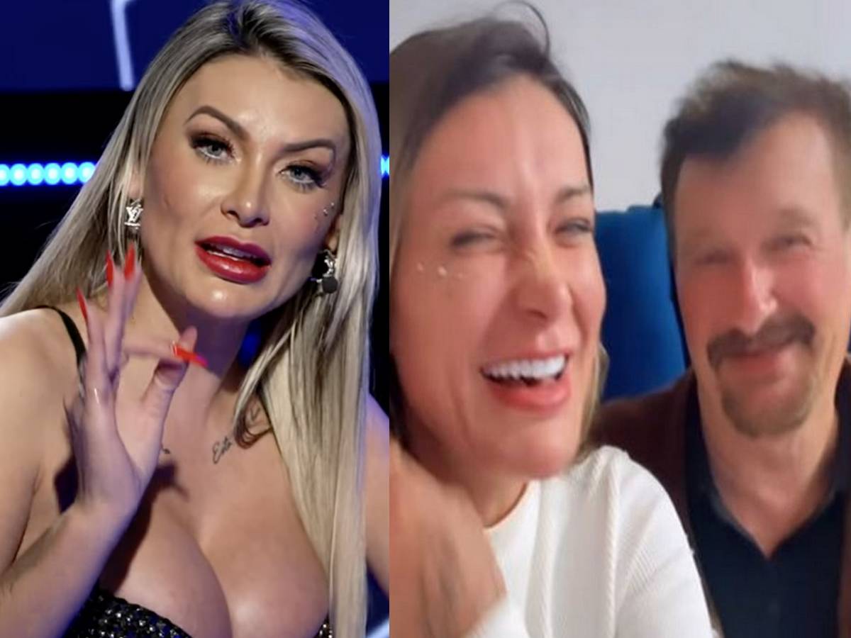Andressa Urach e o pai, Carlos Urach