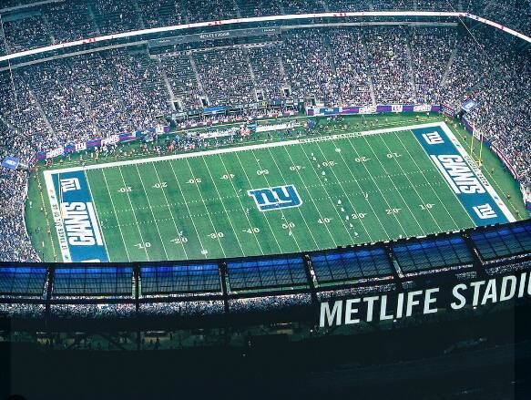 MetLife Stadium, em East Rutherford, Nova Jérsei, vai sediar jogos da Copa do Mundo 2026