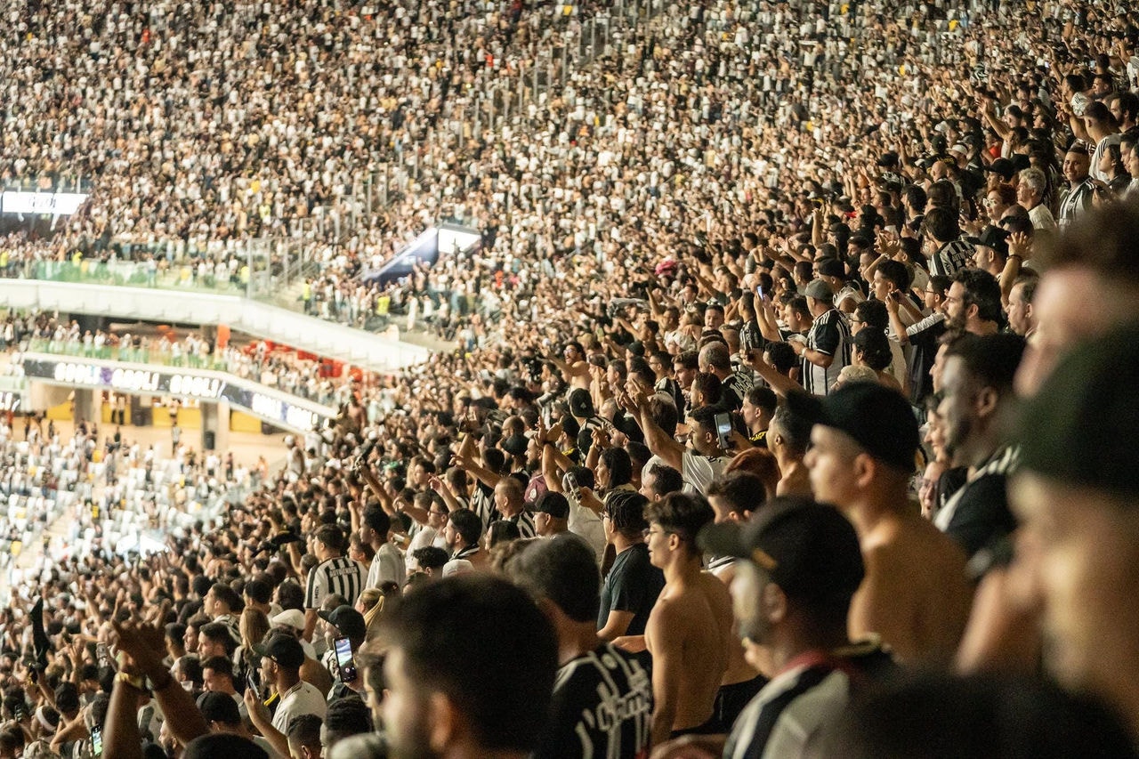 Torcida do Atlético na Arena MRV