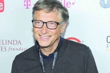 Bill Gates tem uma fortuna estimada em US$ 91,3 bilhões