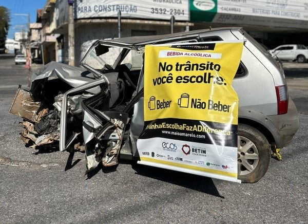 Campanha Maio Amarelo visa educação no trânsito 