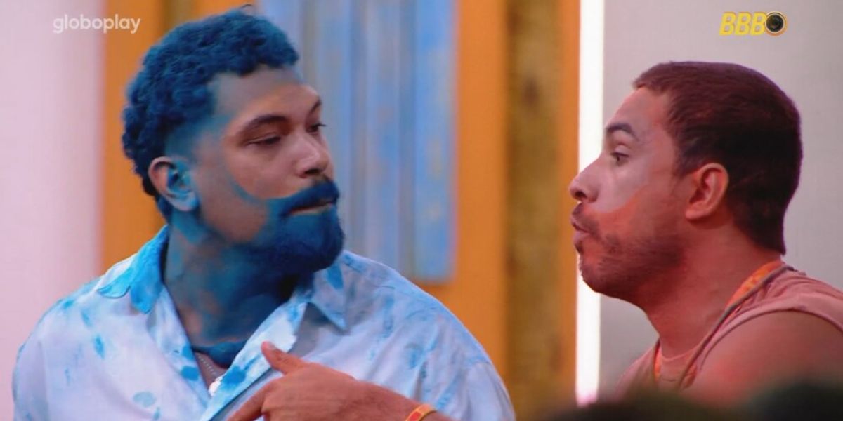 Durante discussão com Vinícius, Maike provoca