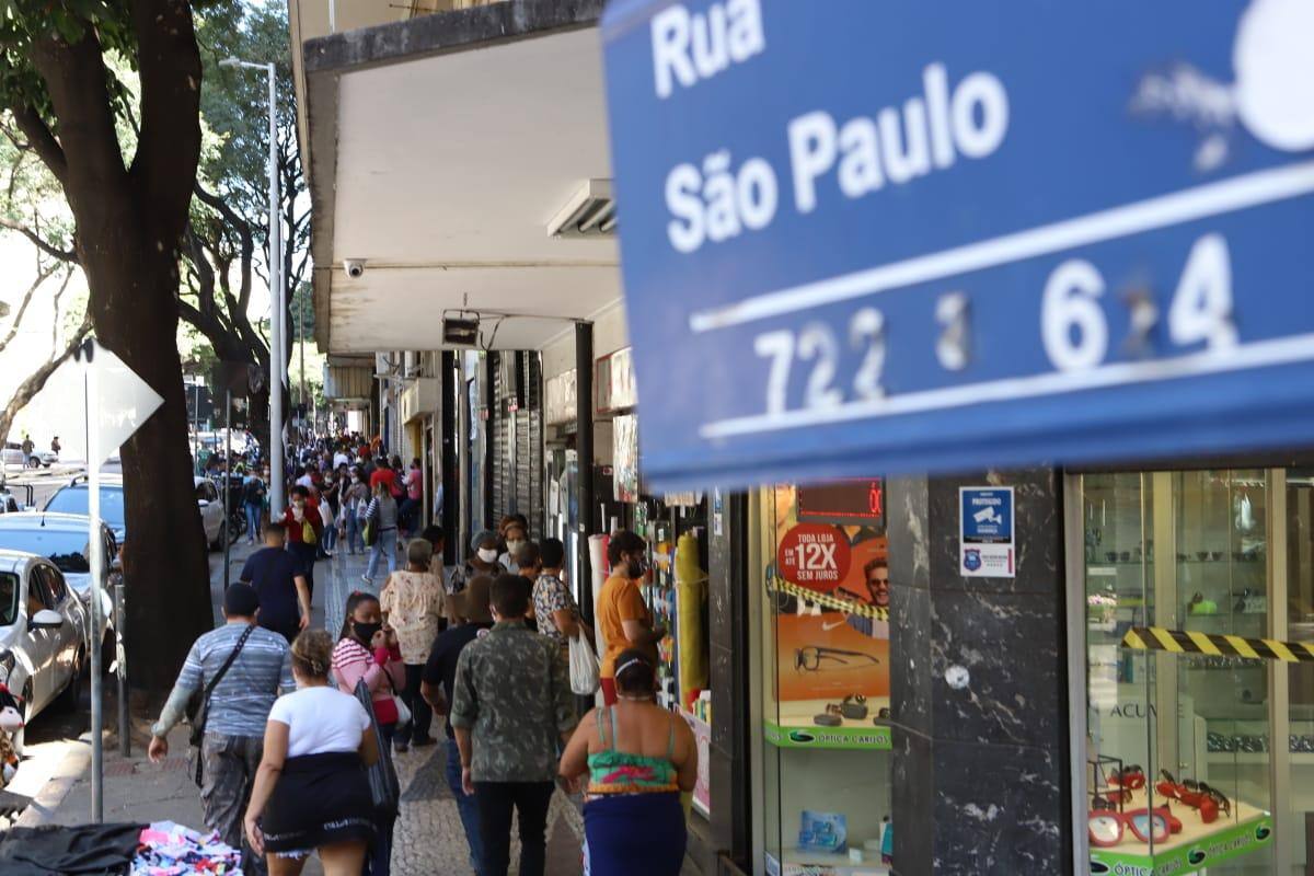 Centro de BH rua São Paulo