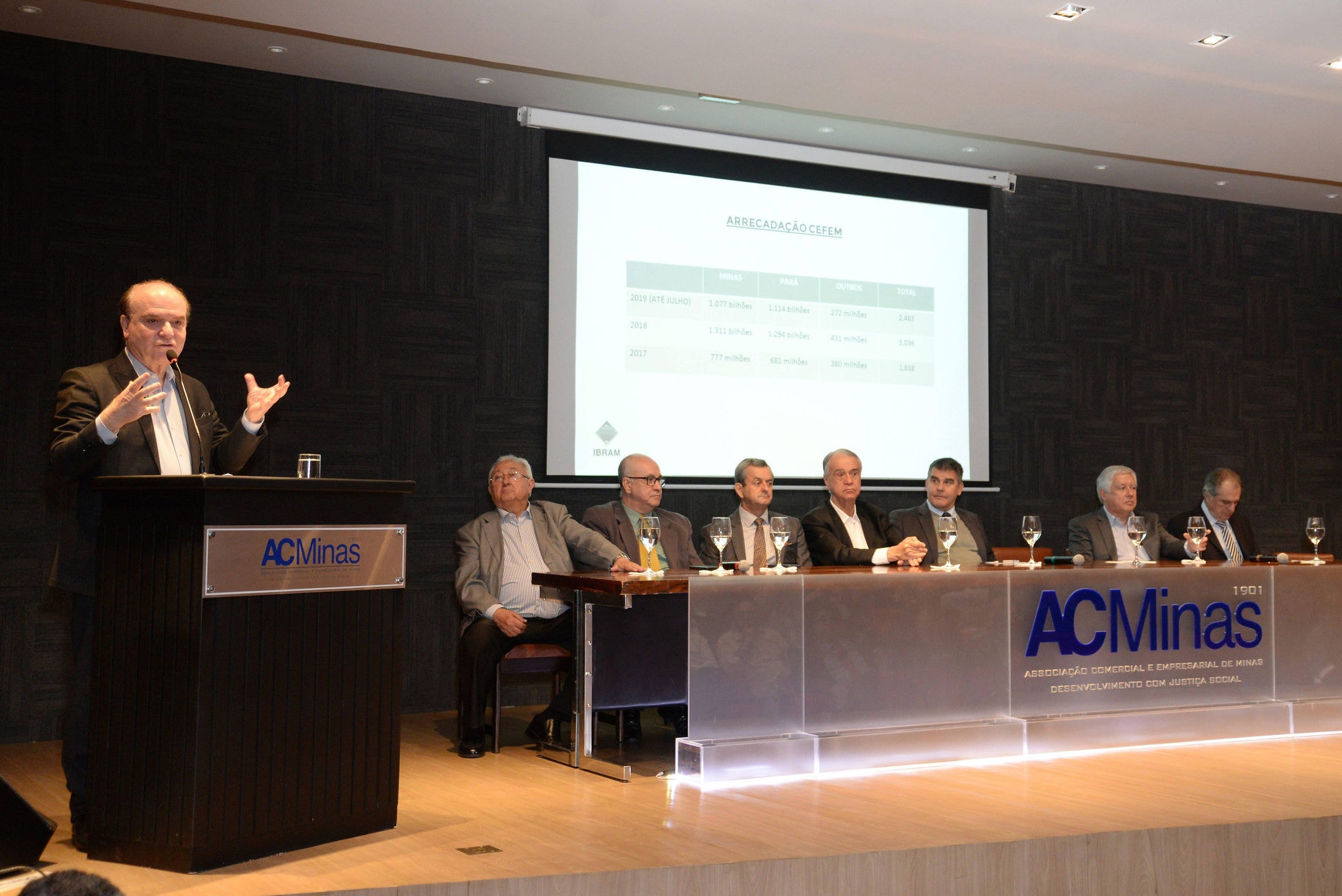 Autoridades e especialistas debateram o futuro da mineração em encontro na ACMinas