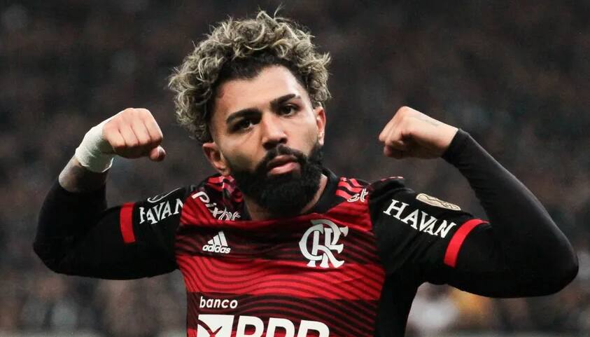 Atacante Gabriel Barbosa segue sem acordo com o Flamengo