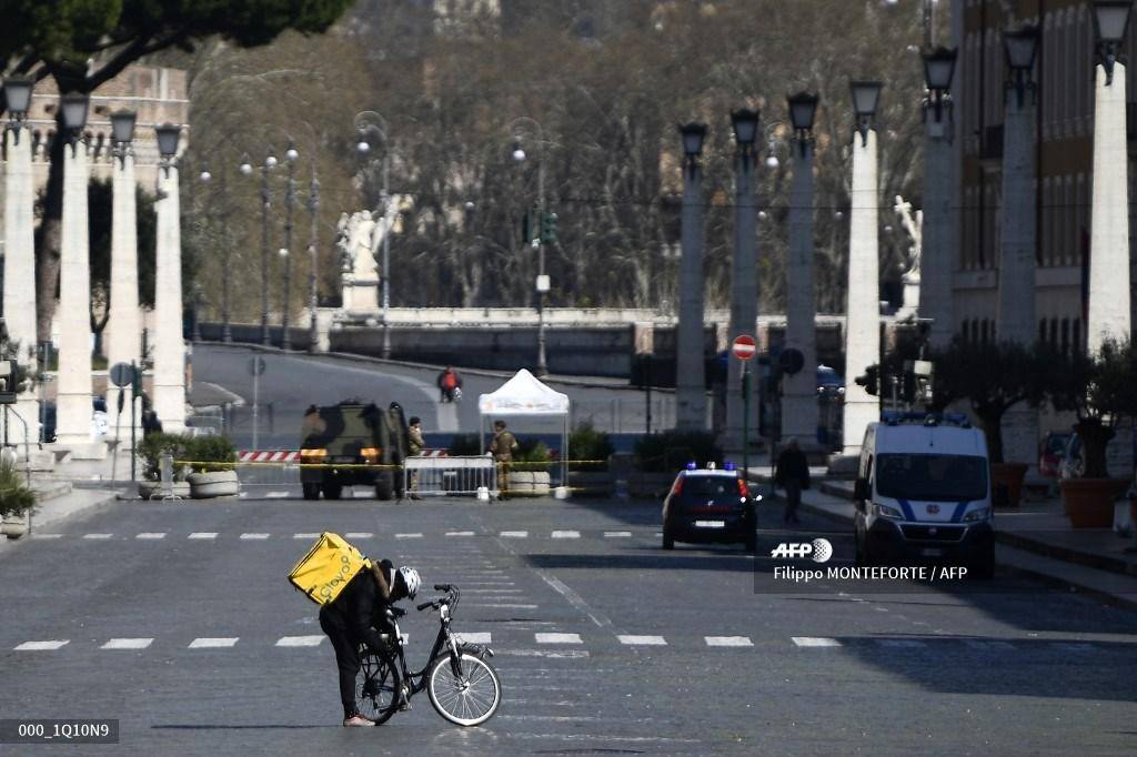 Itália e Espanha adotaram lockdown para enfrentar o coronavírus